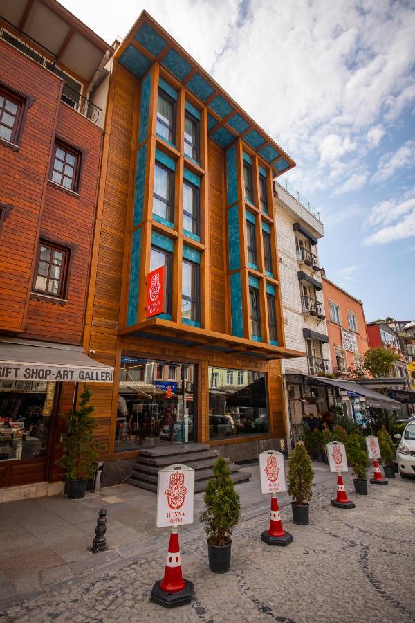 Henna Hotel Istanbul Exteriör bild